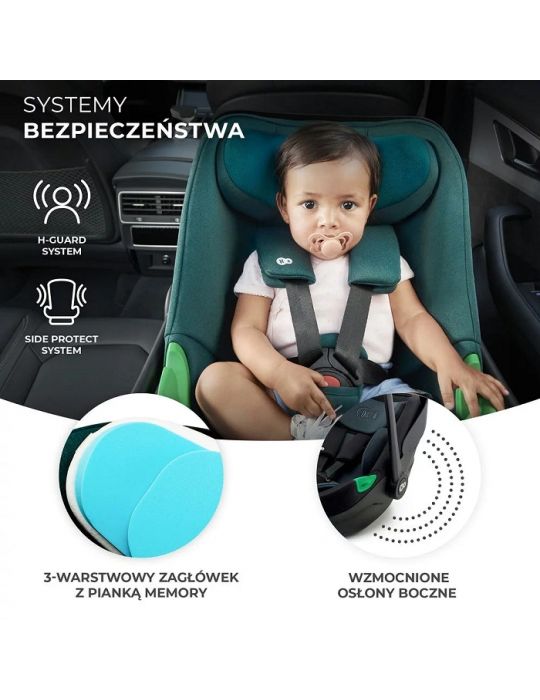 Kinderkraft I-Care i-size Fotelik samochodowy 0-13 kg Black