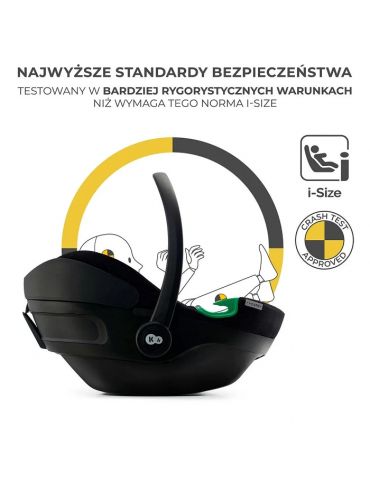 Kinderkraft I-Care i-size Fotelik samochodowy 0-13 kg Black