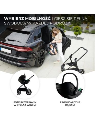 Kinderkraft I-Care i-size Fotelik samochodowy 0-13 kg Cool grey