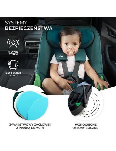 Kinderkraft I-Care i-size Fotelik samochodowy 0-13 kg Cool grey