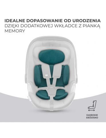 Kinderkraft I-Care i-size Fotelik samochodowy 0-13 kg Harbor blue