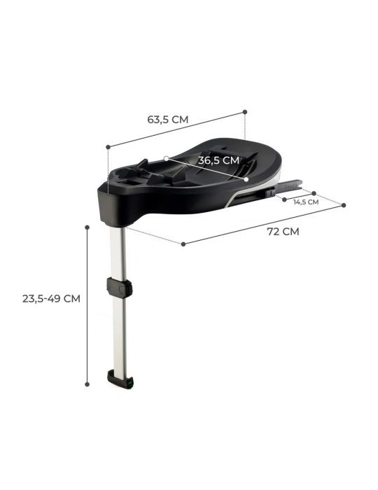 Kinderkraft Baza Isofix Care FX do fotelika I-Care i-size