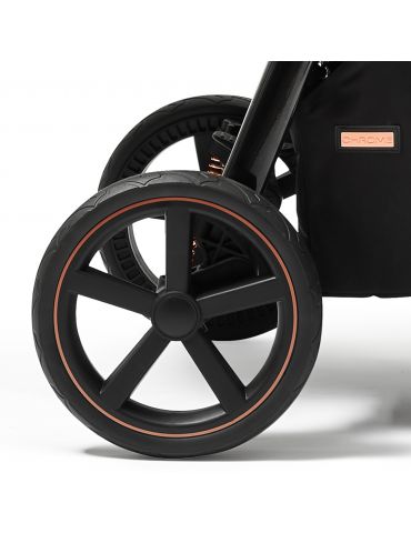 Future Design Xplode Chrome Wózek spacerowy Jet black