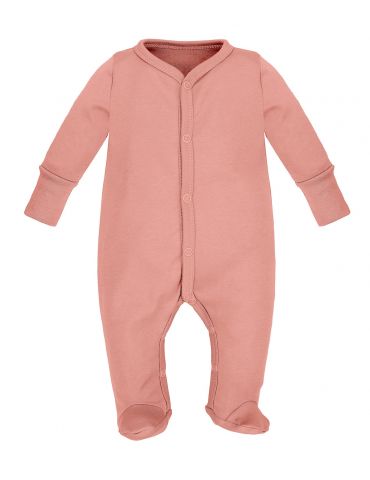 Poofi Pajac bawełniany Herbaciana róża