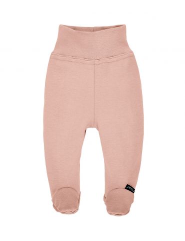 Poofi Półspioch bawełniany Pudrowy