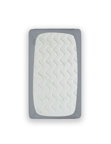 Fiki Miki Prześcieradło bambusowe 160x80 160x70 szare