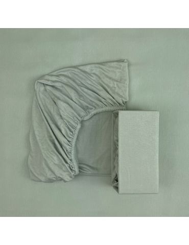 Fiki Miki Prześcieradło bambusowe 160x80 160x70 zielone