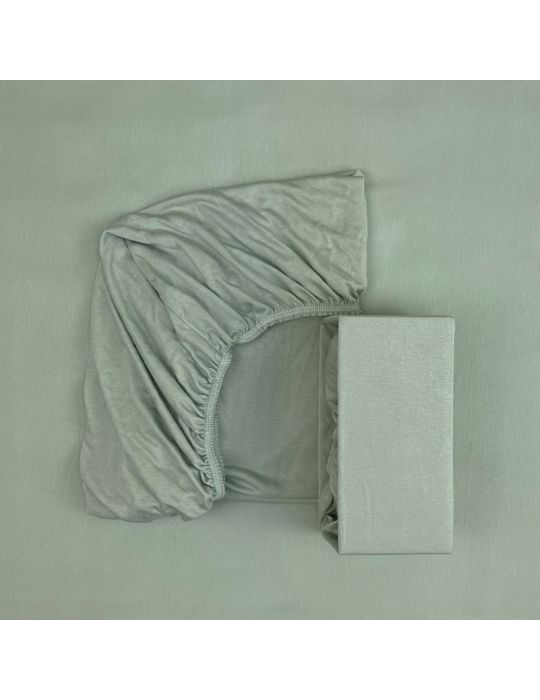 Fiki Miki Prześcieradło bambusowe 160x80 160x70 zielone