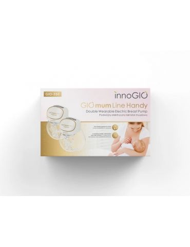 InnoGio Laktator elektryczny podwójny muszlowy GIOmum Line InnoGio Laktator elektryczny podwójny muszlowy GIOmum Line