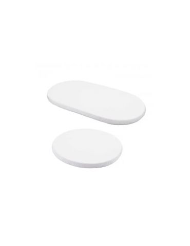 Waldin Zestaw prześcieradeł bawełnianych do owalnych łóżeczek 7w1