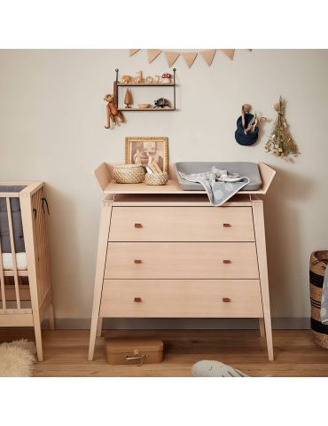 Leander Podkład na przewijak MATTY różowy