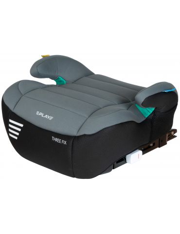 Play Fotelik samochodowy THREE FIX GREY Wings podwyższenie