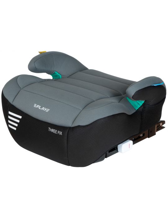 Play Fotelik samochodowy THREE FIX GREY Wings podwyższenie