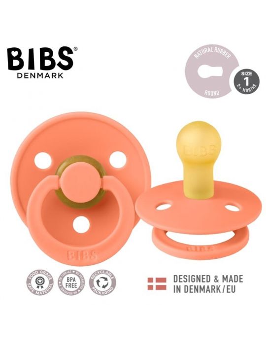 Baby in World Smoczek uspakajający Bibs Papaya S 0-6