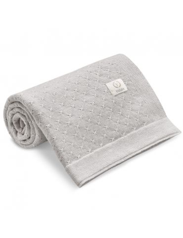 Yosoy Koc 100% merino wool Stars krem melanż Yosoy Koc 100% merino wool Stars krem melanż