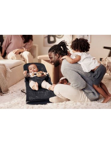 Babybjorn Zabawka do leżaczka Googly eyes black&white