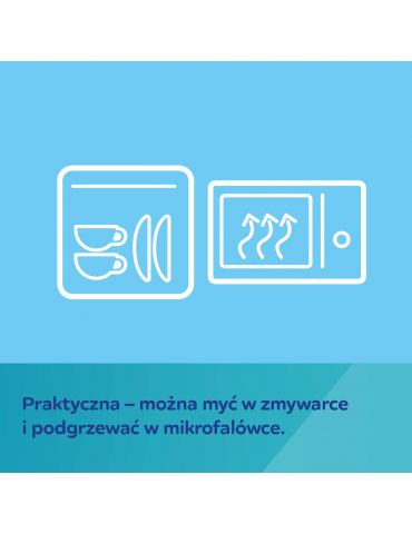 Canpol Babies Miska silikonowa z 3 przegródkami i przyssawką 360 ml Dots grey