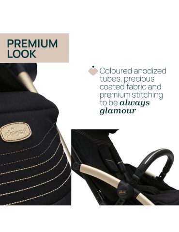 Chicco Goody XPlus Wózek spacerowy Black re_lux