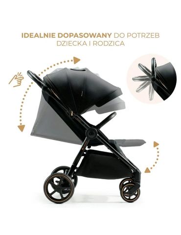 Kinderkraft Mitzy Wózek spacerowy Ink black Kinderkraft Mitzy Wózek spacerowy Ink black