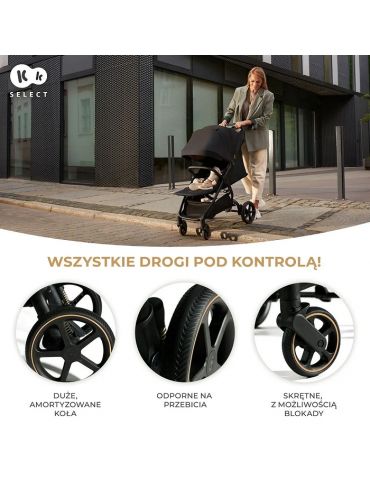 Kinderkraft Mitzy Wózek spacerowy Ink black Kinderkraft Mitzy Wózek spacerowy Ink black