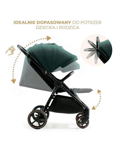 Kinderkraft Mitzy Wózek spacerowy Jade green Kinderkraft Mitzy Wózek spacerowy Jade green