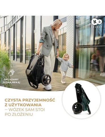 Kinderkraft Mitzy Wózek spacerowy Jade green Kinderkraft Mitzy Wózek spacerowy Jade green