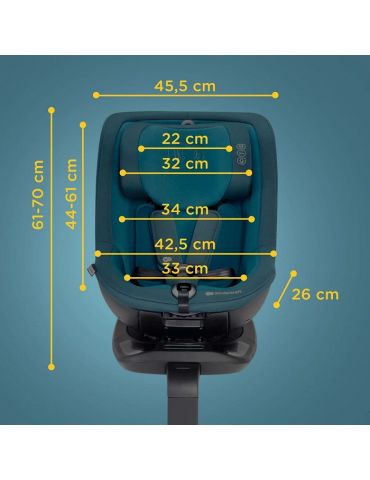 Kinderkraft I-Guard i-size Fotelik samochodowy Graphite black