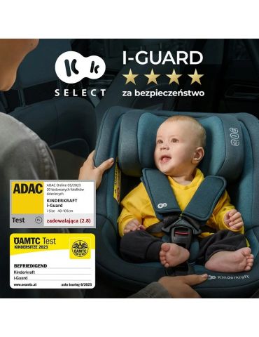 Kinderkraft I-Guard i-size Fotelik samochodowy Harbor blue