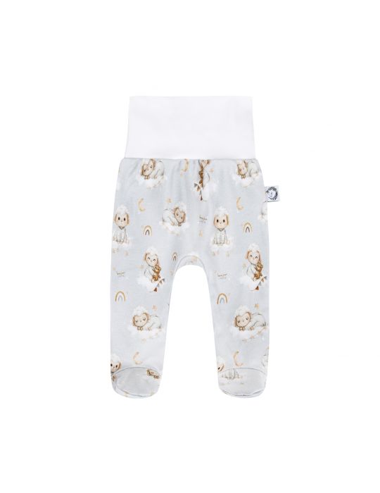 Bonjour Cherie Półspioch niemowlęcy bawełna organiczna Owieczki