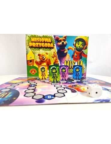 Alexander Gra planszowa Misiowa przygoda - Misja w kosmosie Alexander Gra planszowa Misiowa przygoda - Misja w kosmosie