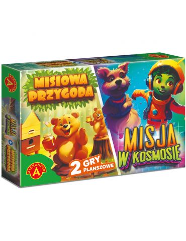 Alexander Gra planszowa Misiowa przygoda - Misja w kosmosie