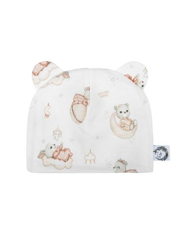 Bonjour Cherie Czapeczka niemowlęca bawełna organiczna Venus