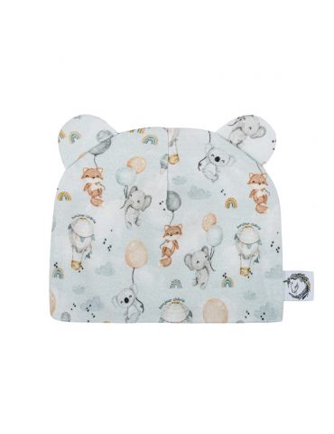 Bonjour Cherie Czapeczka niemowlęca bawełna organiczna Balony