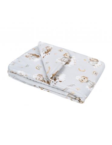 Bonjour Cherie Kołderka średnia bambusowa 75/100 Owieczki