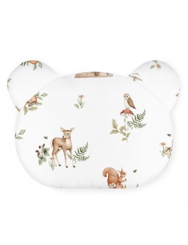 Lulumi Poduszka bambusowa Miś Woodland story