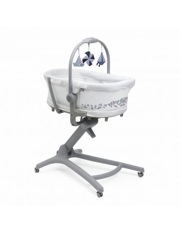 Chicco Łóżeczko Baby Hug Pro 5w1 White cream