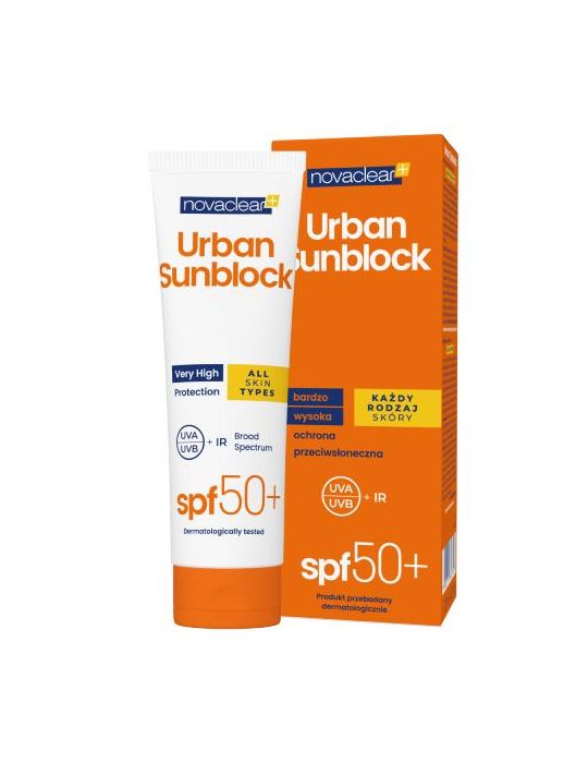 Novaclear Krem z filtrem SPF 50+ Urban Sunblock 125 ml