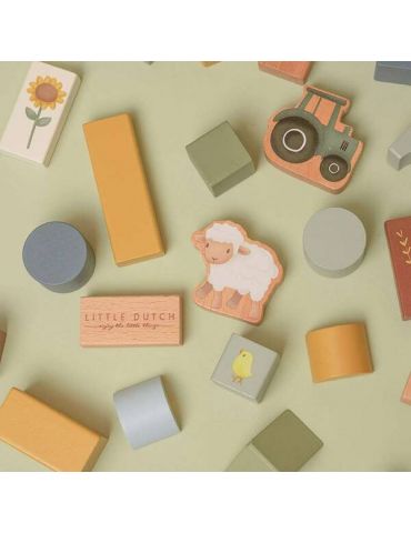 Little Dutch Zestaw klocków Little Farm