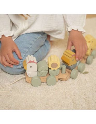 Little Dutch Pociąg zwierzątka Little Farm