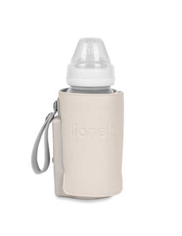 Lionelo Podgrzewacz do butelek przenośny Care Thermup Go plus Beige sand