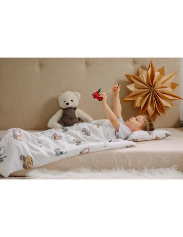 Pulp Pościel bambusowa z Wypełnieniem 80x100 Plac budowy