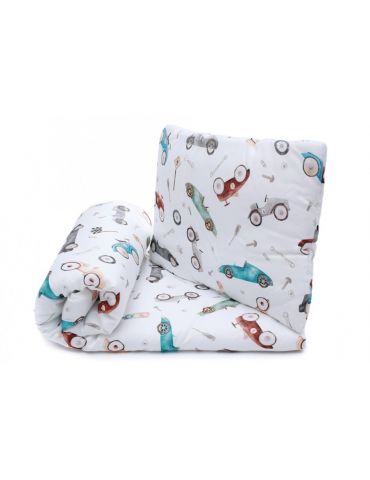 Pulp Pościel bambusowa z Wypełnieniem 80x100 Retro cars