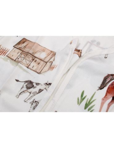 Pulp Śpiworek bambusowy do spania ocieplany Farma