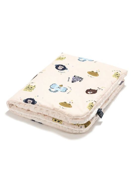 La Millou Ciepły koc bawełniany minky L 110x140 ( Friends )