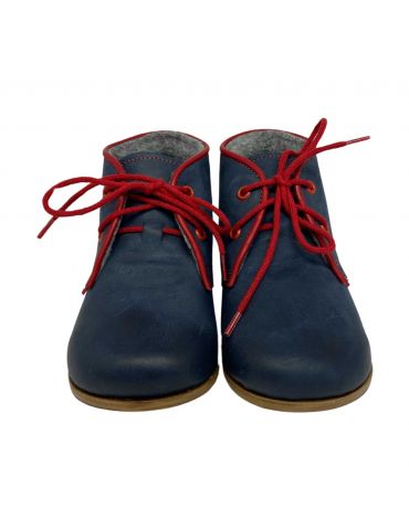 Emel Buty skórzane dziecięce Roczki ocieplane E 2195-K3