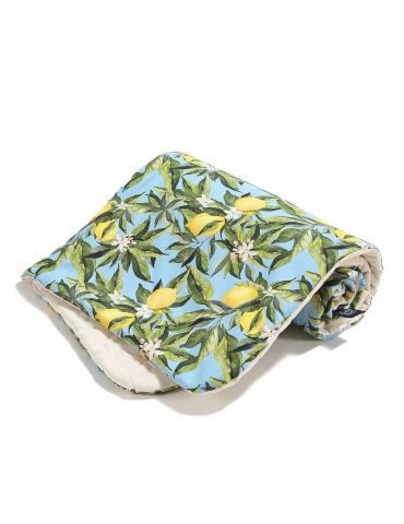 La Millou Ciepły koc bawełniany velvet L 110x140 ( Positano )