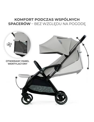Kinderkraft Apino Wózek spacerowy Dove grey Kinderkraft Apino Wózek spacerowy Dove grey