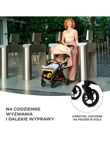 Kinderkraft Apino Wózek spacerowy Dune beige Kinderkraft Apino Wózek spacerowy Dune beige