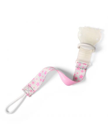 BabyOno Tasiemka do smoczka z klipsem