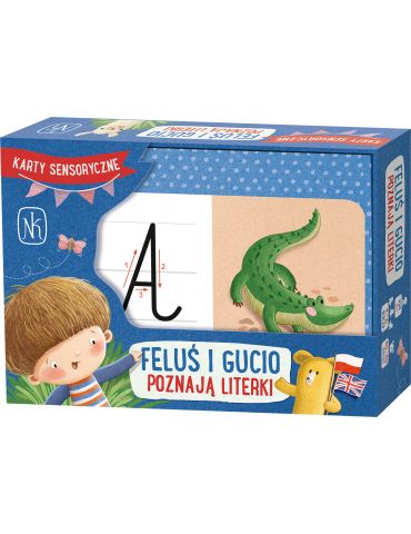Feluś i Gucio poznają literki Nasza Księgarnia